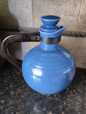 Vintage Vernon Kilns Early California Ceramic Carafe with Handle